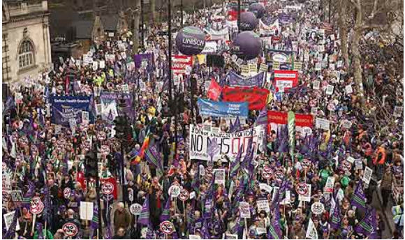 Demo in London