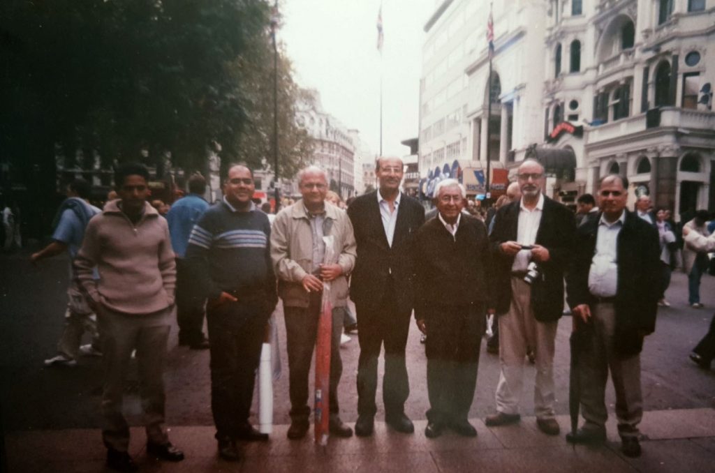Ch Fateh Mohammad in London 2003