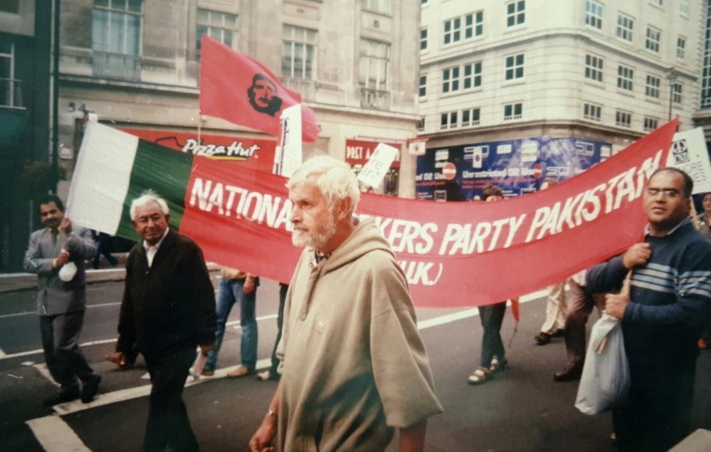 Comrade Ch Fateh Mohammad in London 2003